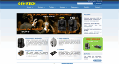 Desktop Screenshot of genitech.fr